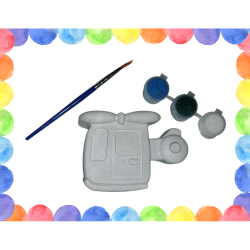 DIY Painting Kit - Helicopter set (+/- 8cm)