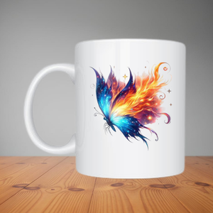 Mug - Flame Butterfly (M102)