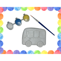 DIY Painting Kit - Bus set (+/-  6.5cm)
