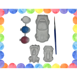 DIY Painting Kit - Sports Car set (+/- 6.5cm & 4cm)