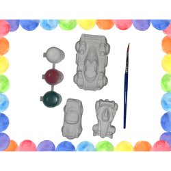 DIY Painting Kit - Racing Car set (+/- 6.5cm & 4cm)