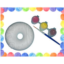 DIY Painting Kit - Donut set (+/- 7cm each)