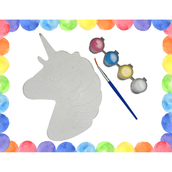 DIY Painting Kit - Large Unicorn set (+/- 14cm)