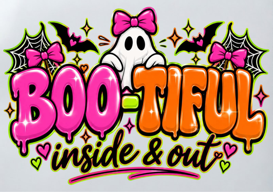 DIY Iron On Patch (DTF) - Boo-tiful