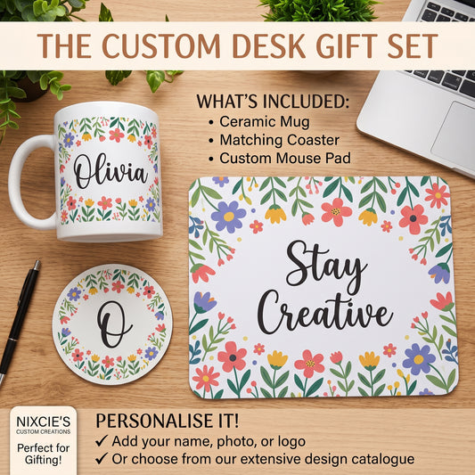 Custom Desk Desk Set
