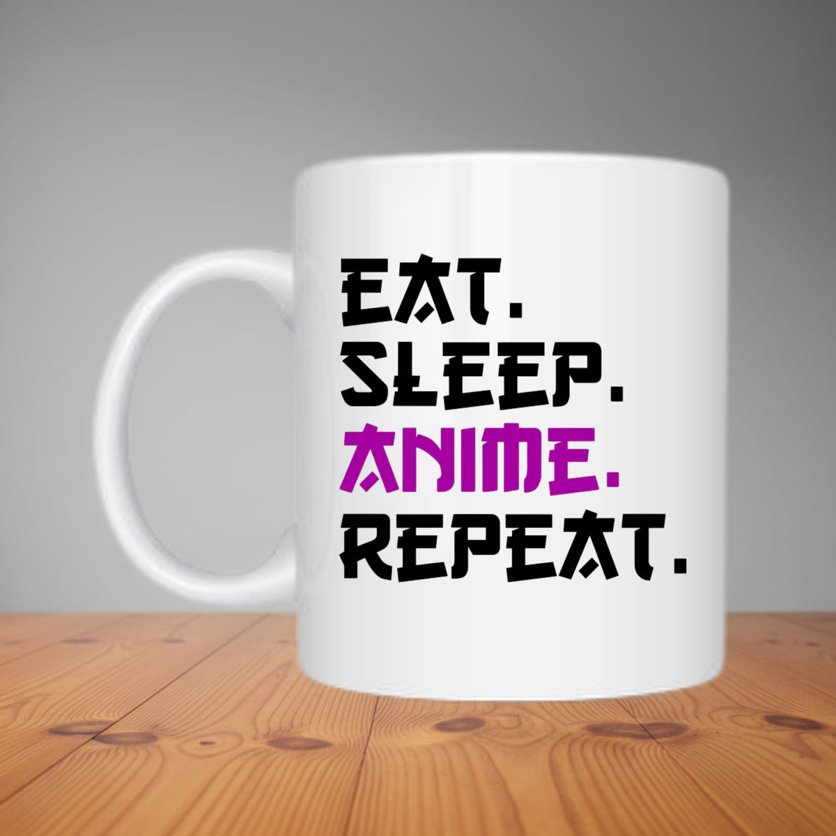 Mug - Eat Sleep Anime Repeat (M125)