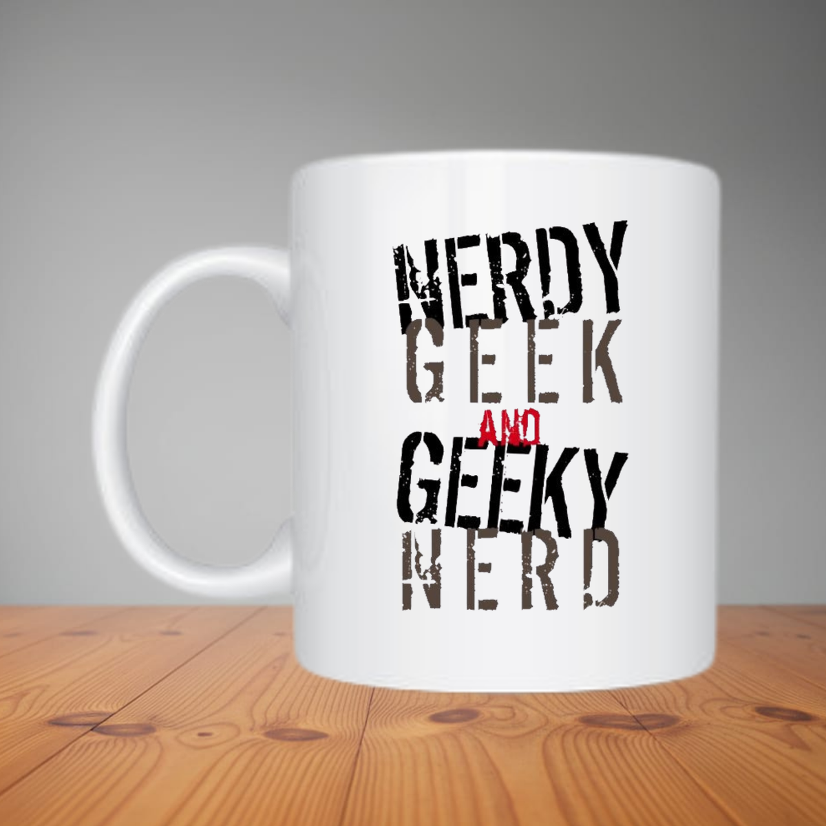 Mug - Nerdy Geek (M127)