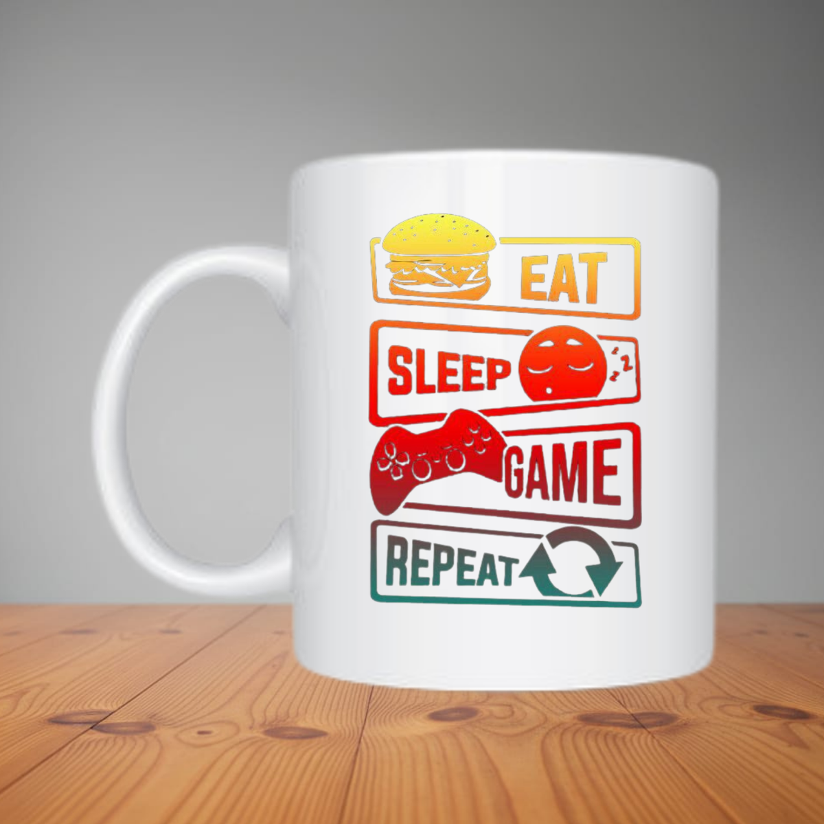 Mug - Eat Sleep Game Repeat (M131)
