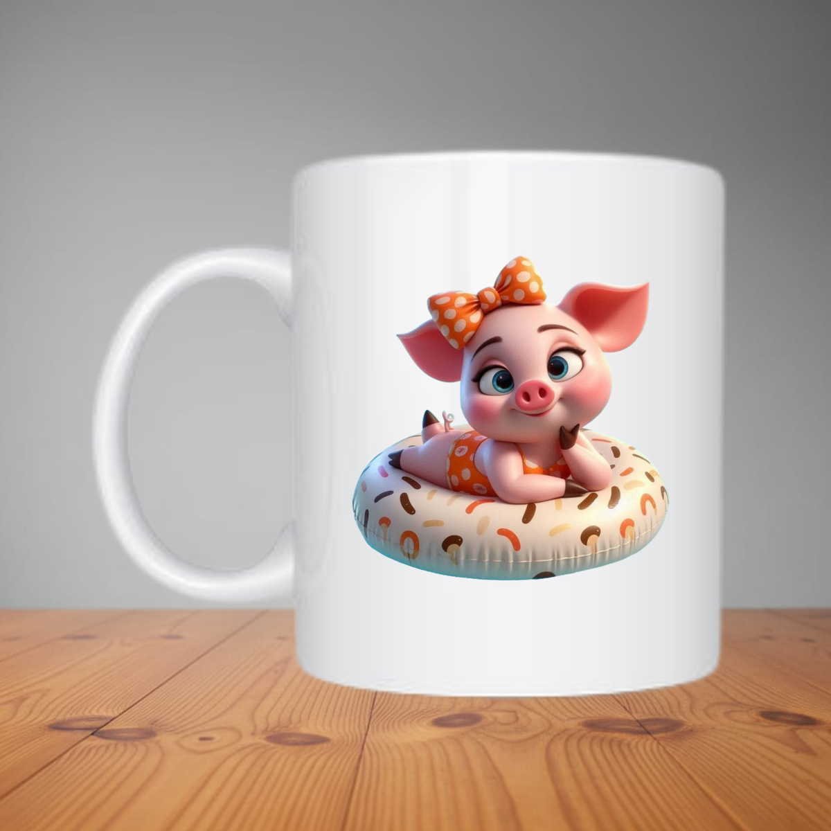 Mug - Summer Miss Piggy M187