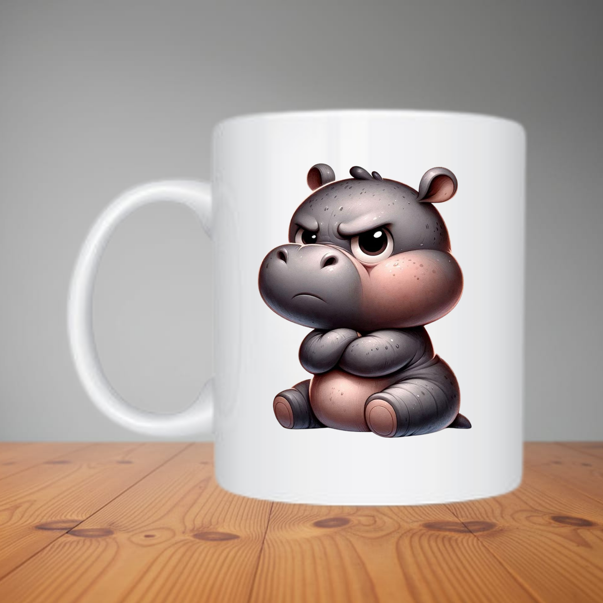 Mug - Grumpy Hippo M206