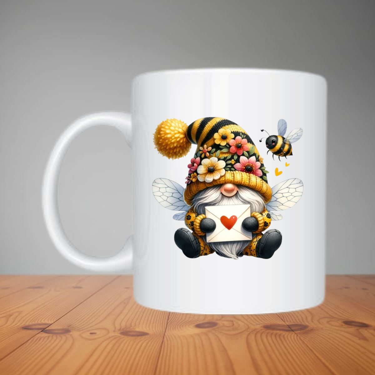 Mug - Cute Bee Gnome M223