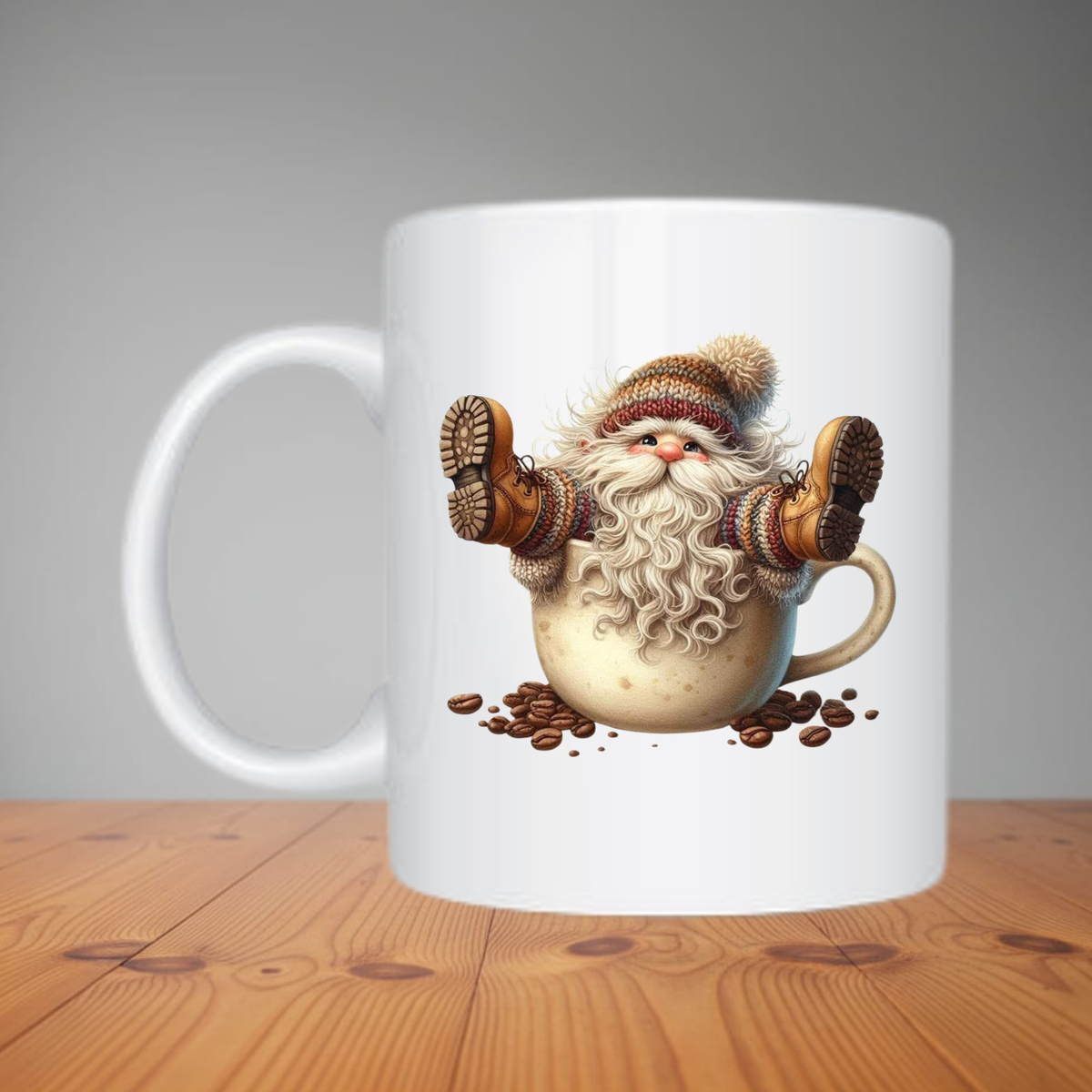 Mug - Cute Gnome In Mug M225