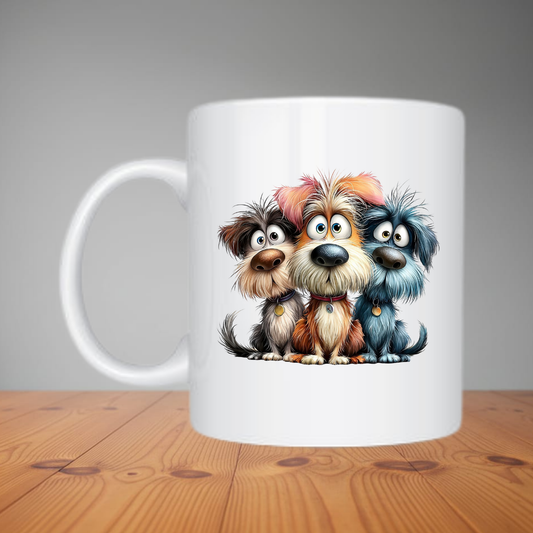 Mug - 3 Cute Puppys M357