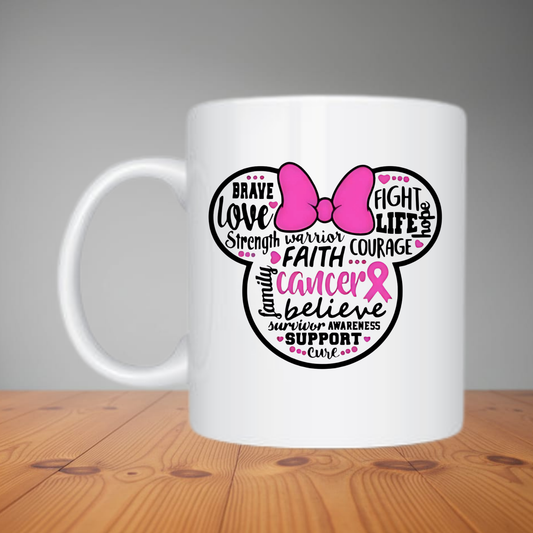 Mug -  Faith Courage Believe M497