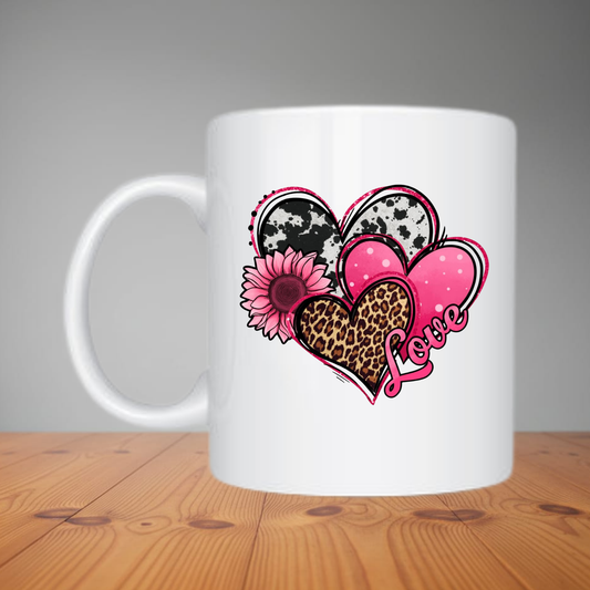 Mug -  Love Hearts M520