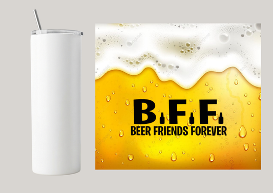 20oz Skinny Tumbler - BFF T085